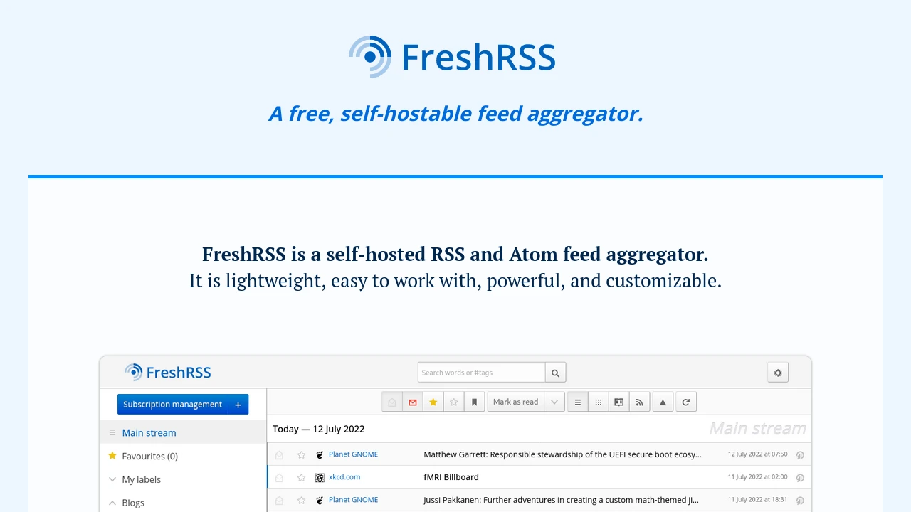 Capture d’écran du nouveau site